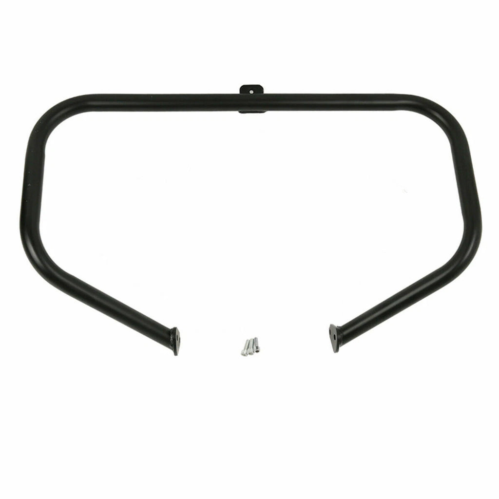 Chrome/Black Engine Guard Crash Bar for Harley Touring FL (1997–2008)