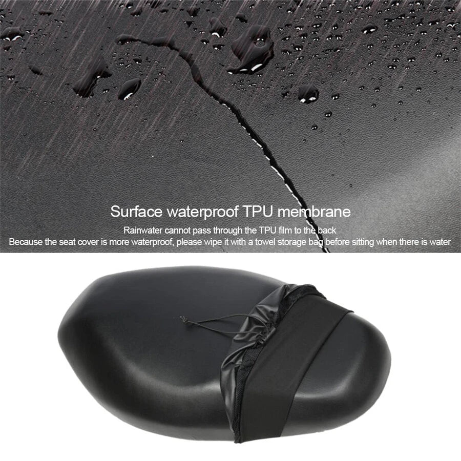 Motorcycle Scooter Seat Cover Waterproof Fabric UV Protector Cushion Protector