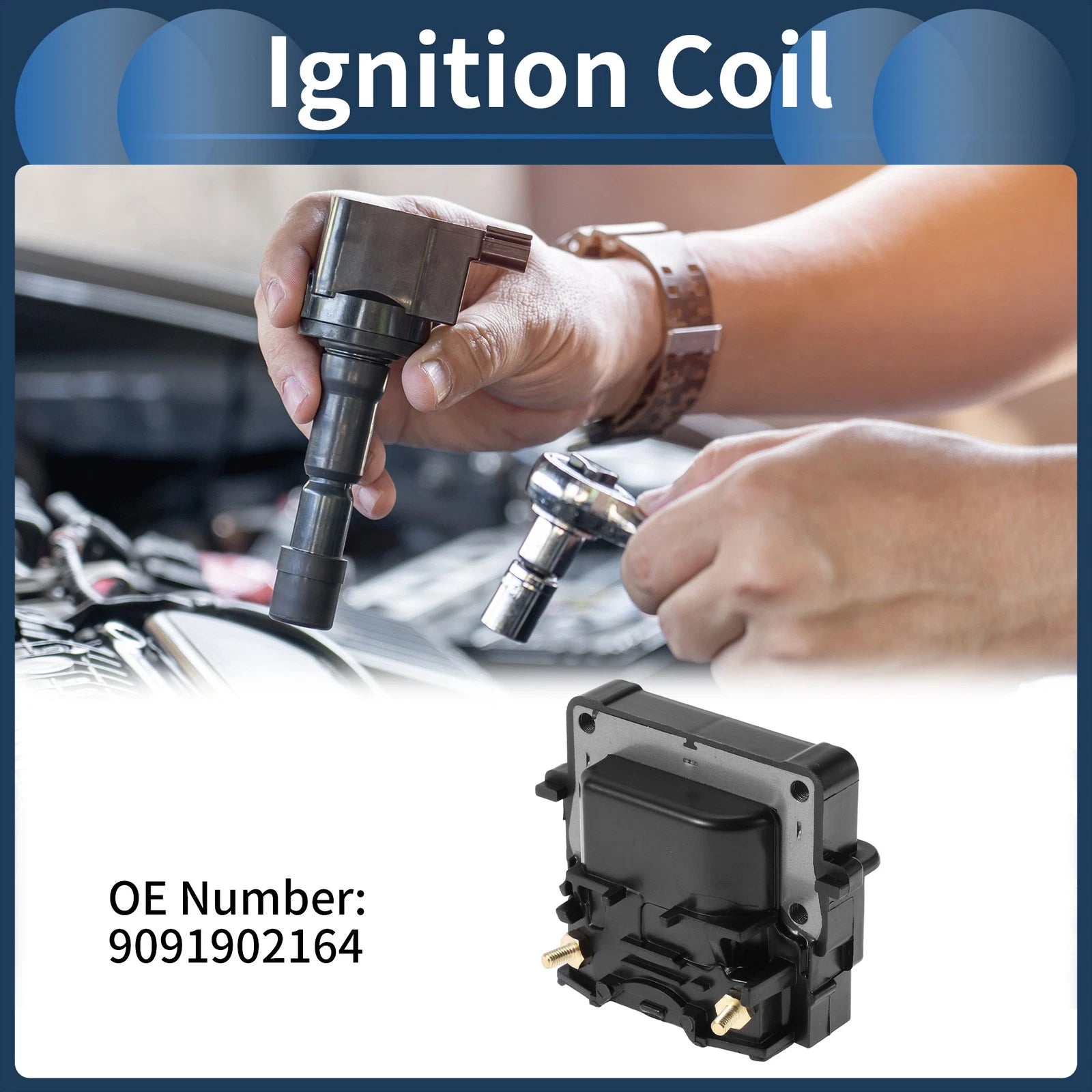 Ignition Coil Pack Replacement for Toyota Tacoma (1995–1997)