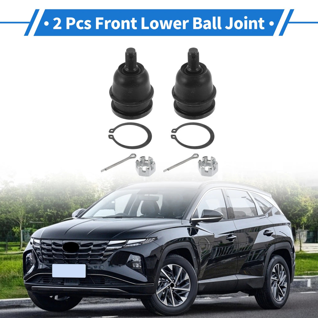 2 Pcs Front Lower Ball Joints Replacement for Hyundai Elantra (1995–2006)
