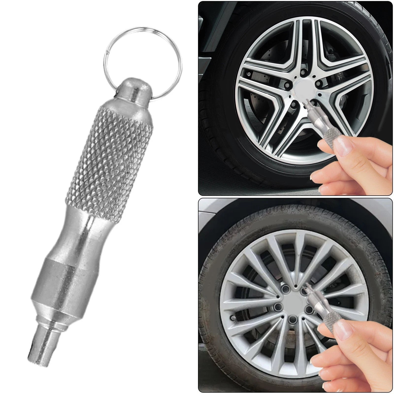 Valve Core Removal Tool for Tire Pressure Management