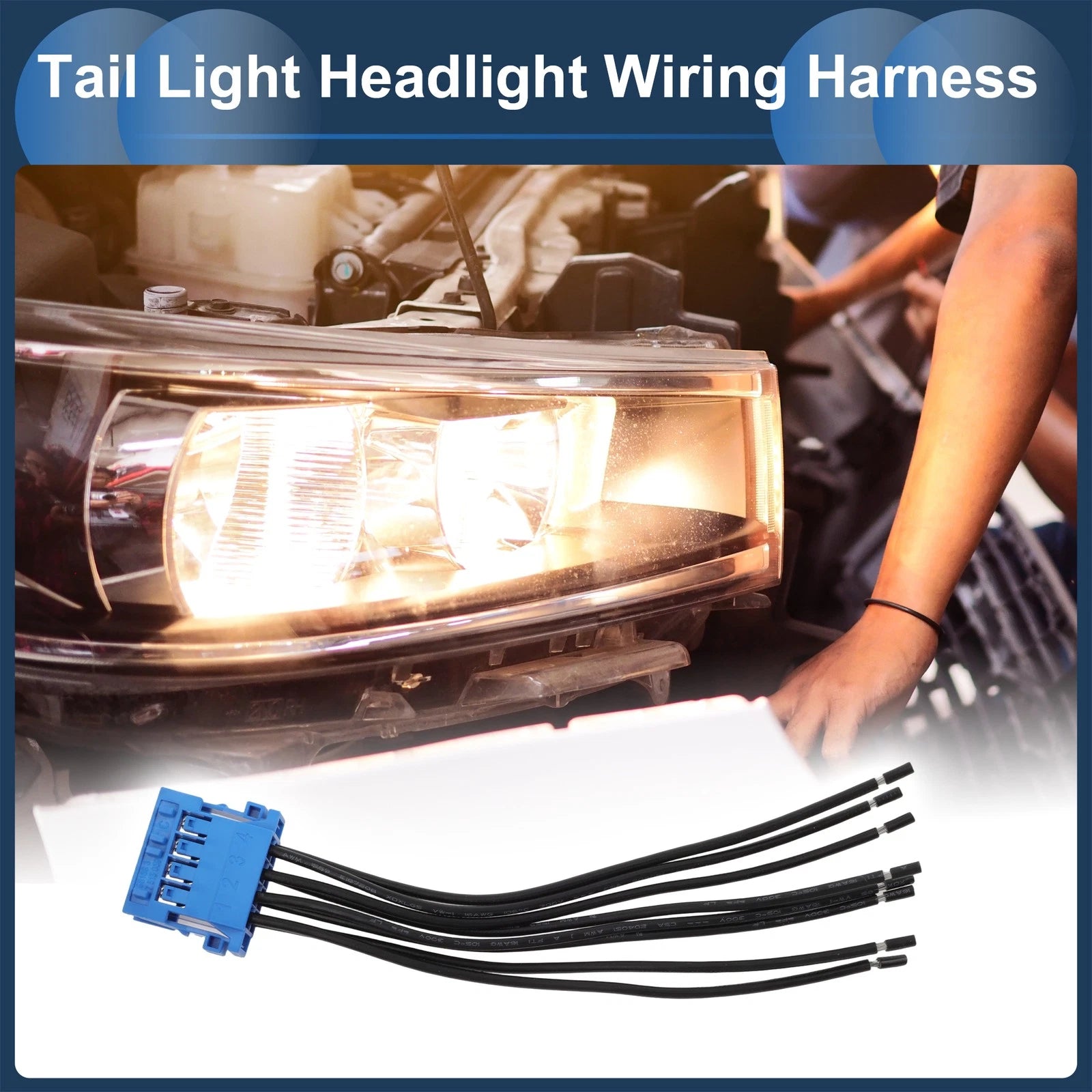Headlight Cable Repair Kit for BMW 5 Series E60 (2007–2010)