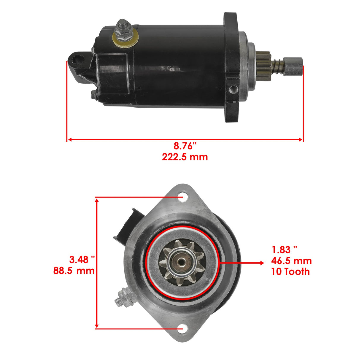 Starter Replacement for Yamaha 115HP 1991–1996