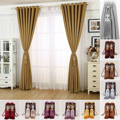 2X Luxury Curtain Holdbacks for