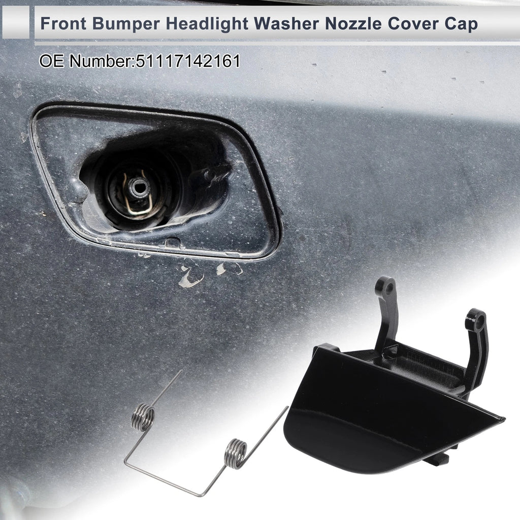Front Left Headlight Washer Nozzle Cover Cap for BMW 750i (2009–2015)