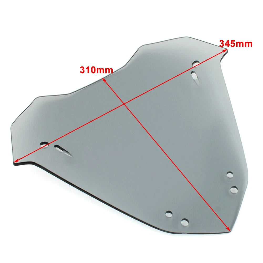 Windshield Visor Deflector for Yamaha X-MAX 300 (2023–2024) Clear