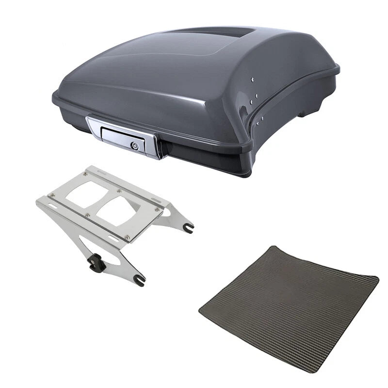 Razor Trunk & Mount Rack for Harley Touring (2014–2026) Gunship Gray