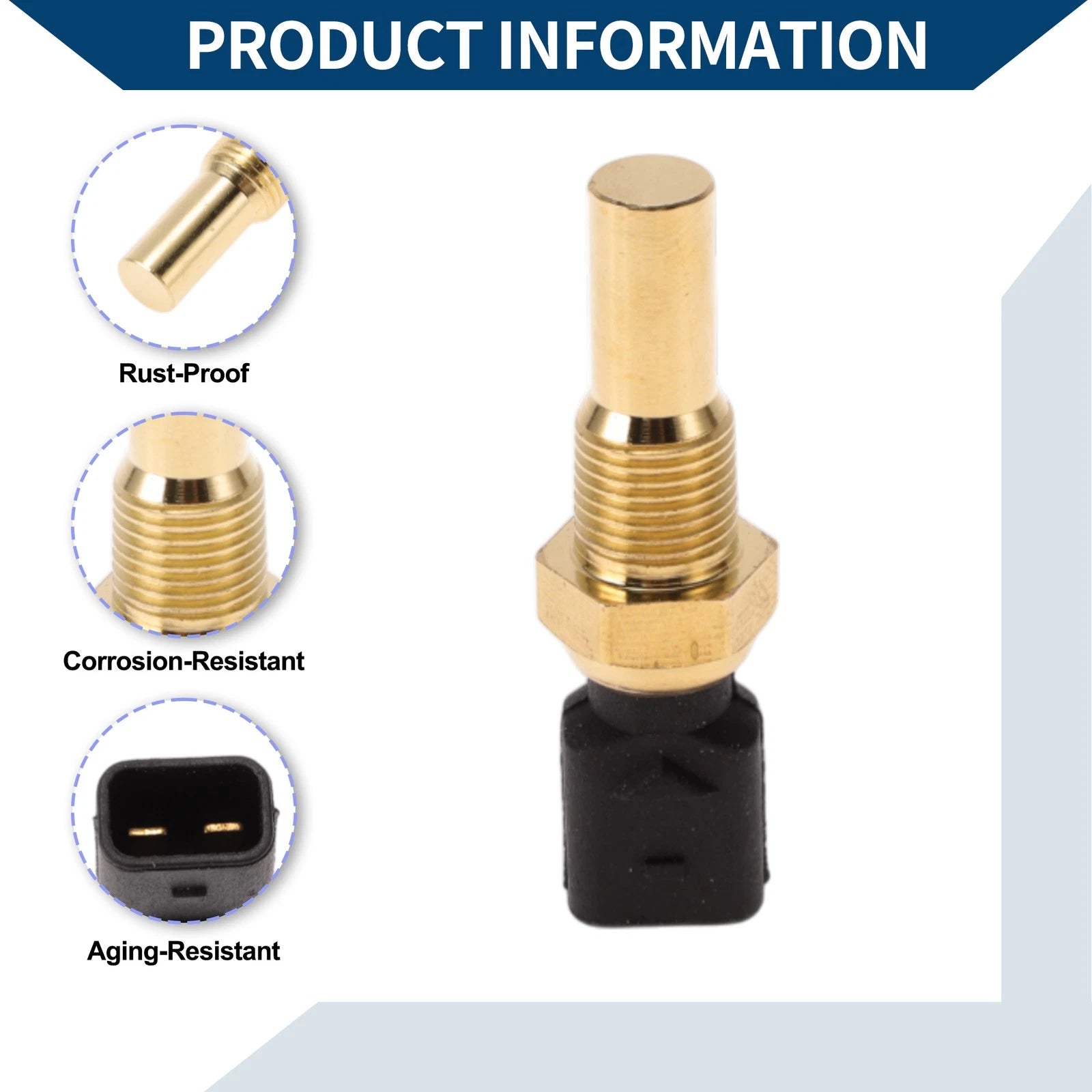 Engine Coolant Temperature Sensor No. 5002602AA for Volkswagen Golf (2012)