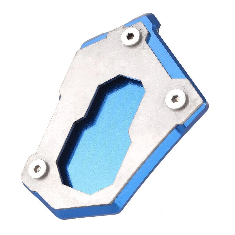 Side Stand Kickstand Plate Pad for BMW R1200GS LC (2013–2016) Blue
