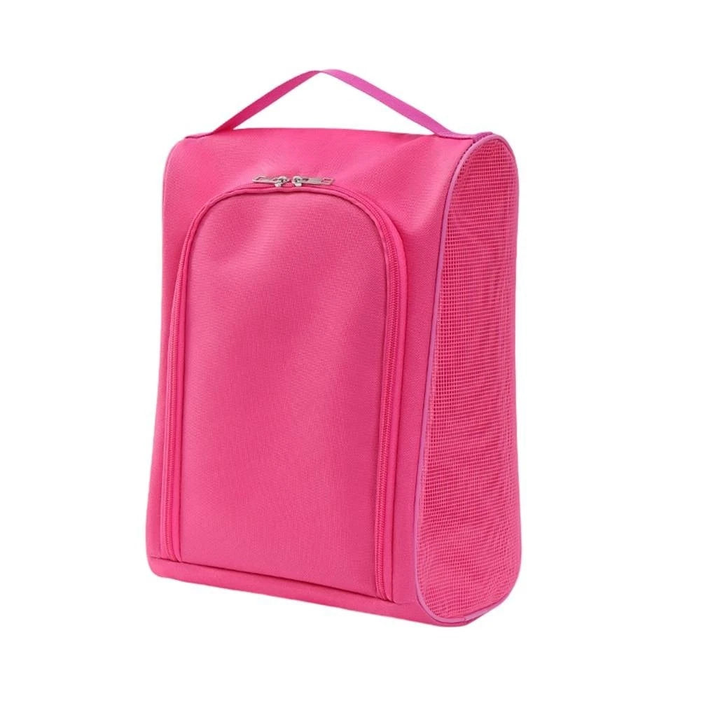 Large Capacity Golf Shoes Storage Bag with Side Pockets