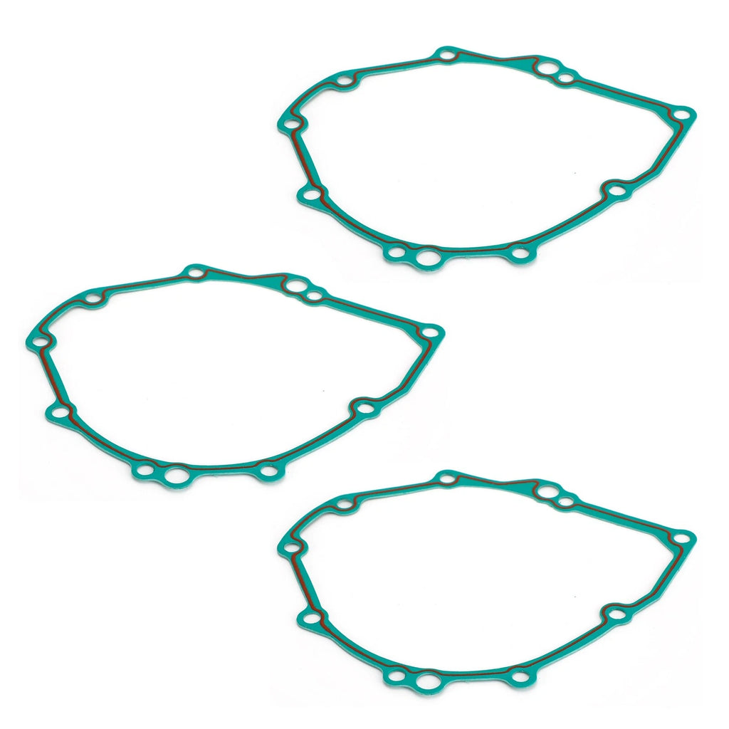 3X Alternator Stator Cover Gasket for Suzuki GSX 1300R Hayabusa (1999–2022)