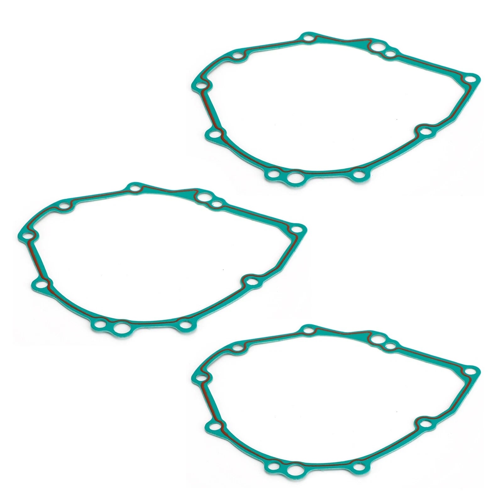 3X Alternator Stator Cover Gasket for Suzuki GSX 1300R Hayabusa (1999–2022)