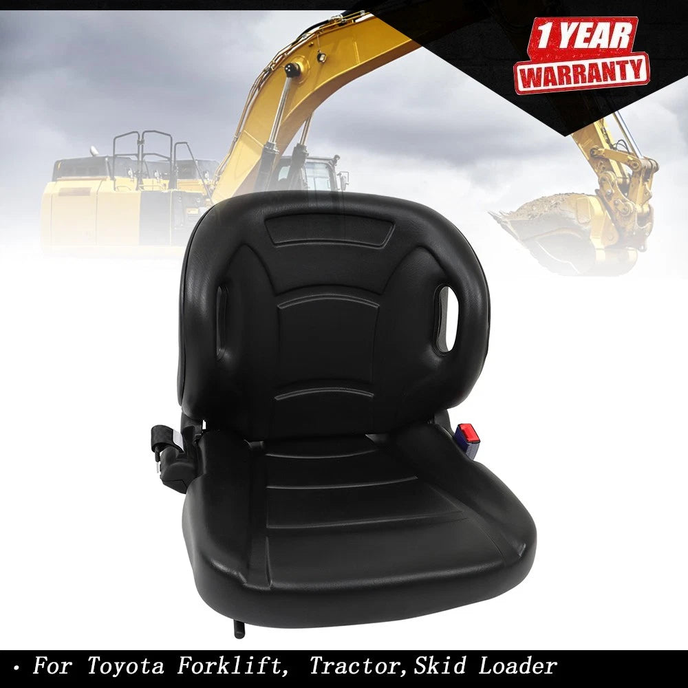 Forklift Seat with Seatbelt & Switch for Toyota