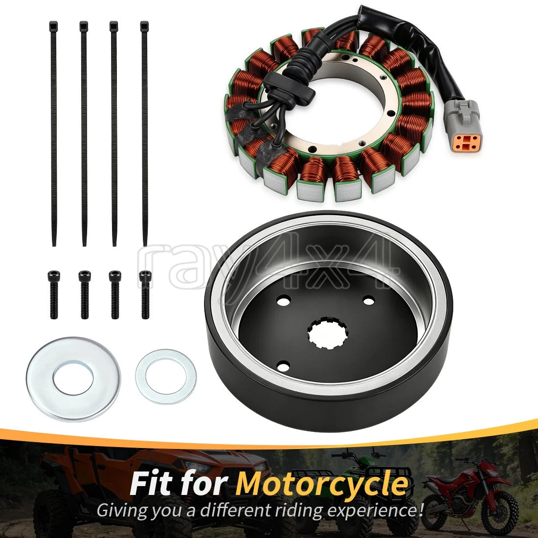 Stator & Rotor for Harley Davidson Softail/Dyna (2001–2006)