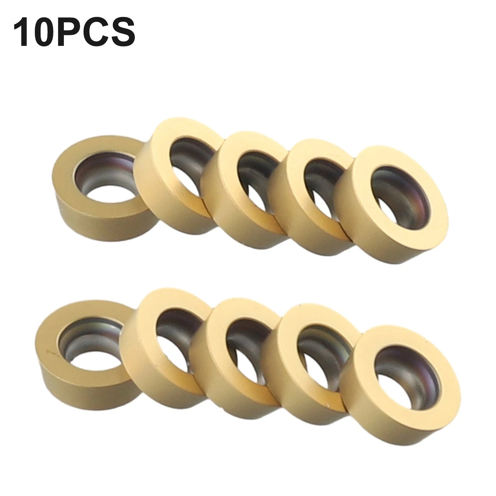 10Pcs Set of DP5320 Carbide Milling Inserts for