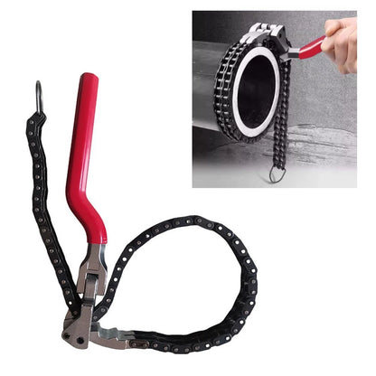 55 cm Oil For Filter Wrench with 19 cm Handle and Robust Metal Construction