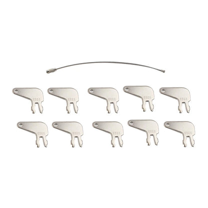 10x Master Disconnect Key for Caterpillar Wheel Scraper 615C