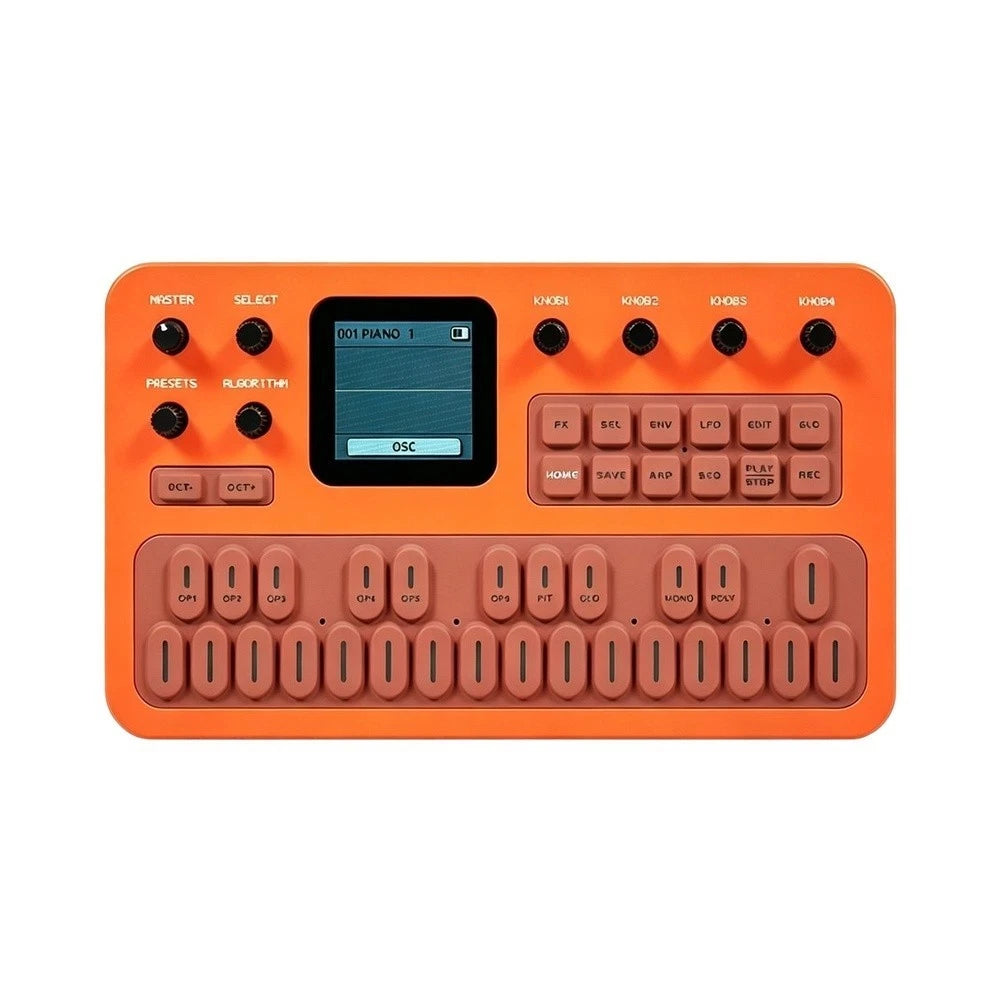 12-Voice FM Synthesizer for Studio Recording (Polyphony, 32 Algorithms)