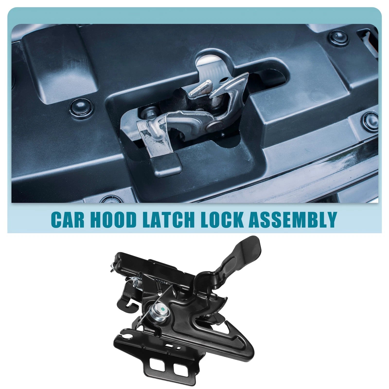 Engine Hood Latch Lock Assembly Replacement for Chevy Express 1500 (2003–2023)
