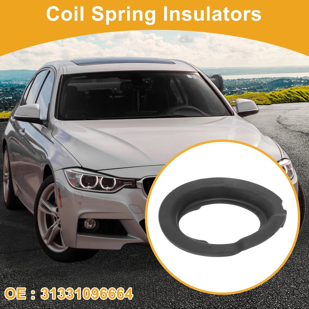 Coil Spring Insulator for BMW 550i Front Lower Rubber 1 Piece (2006–2010)