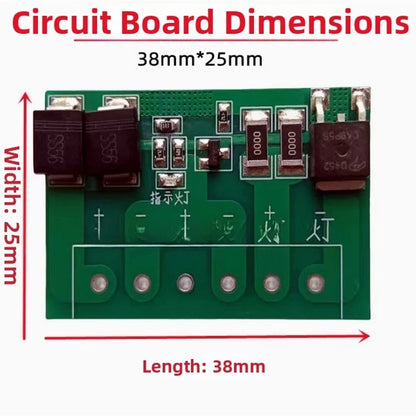 Automatic Dusk to Dawn Solar Controller Board 45V 10A Charging (No Years)