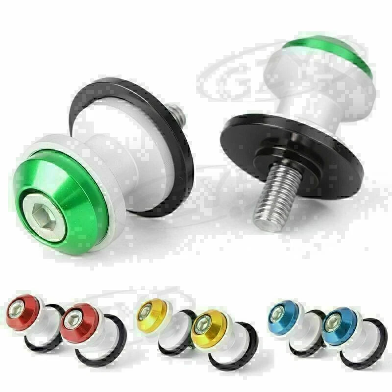 2X 8mm Thread Bolt Swingarm Spools Slider Protector for Universal Motorcycle