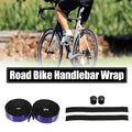 Road Bike Handlebar Grip Tape Set with End Plugs for Universal Fit