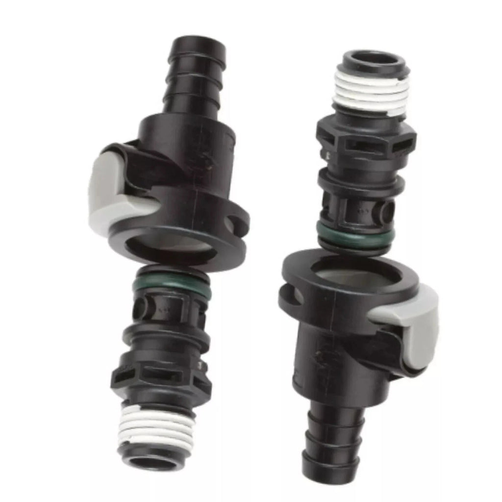 2X Attwood Sprayless Marine Fuel Connector for Universal (8838US6)