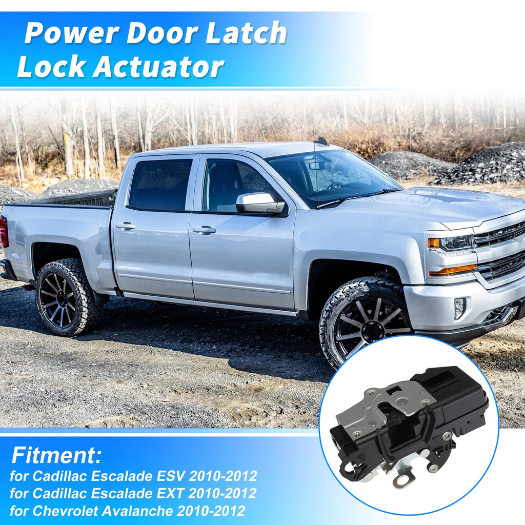 Front Left Power Door Lock Actuator for Cadillac Escalade ESV (2010–2012) 22785469