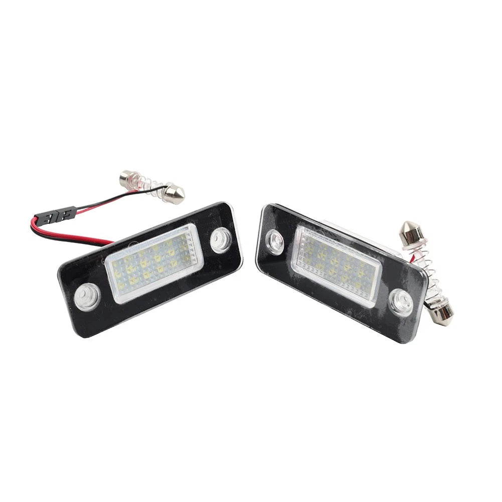 Rear License Plate Light Lamp for Audi A8 S8 Quattro (2002–2010) 4E0943021, E40943022