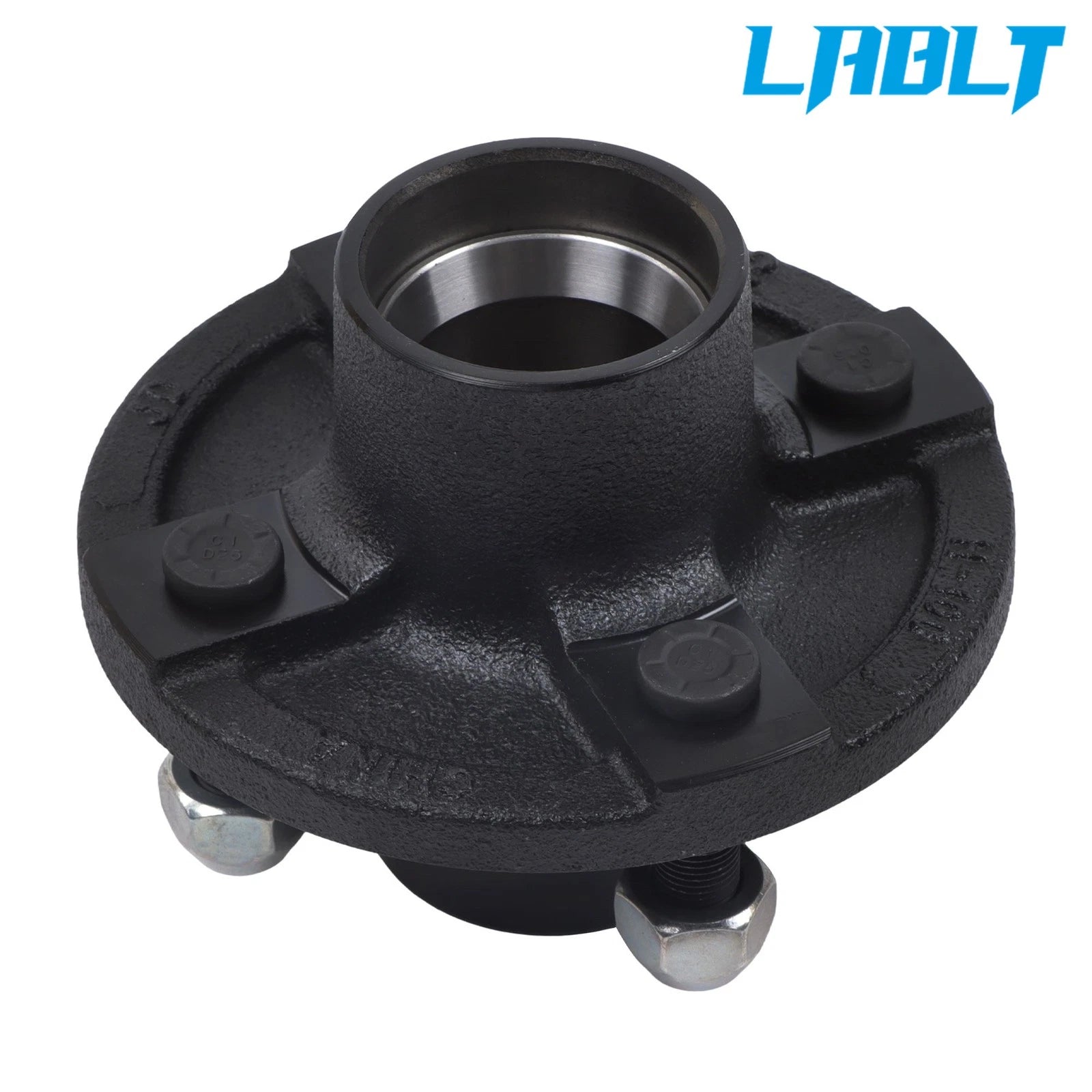 1" Trailer Spindle Kit for 2000 lbs Axle Hub Wheels (4 on 4" Bolt Circle)