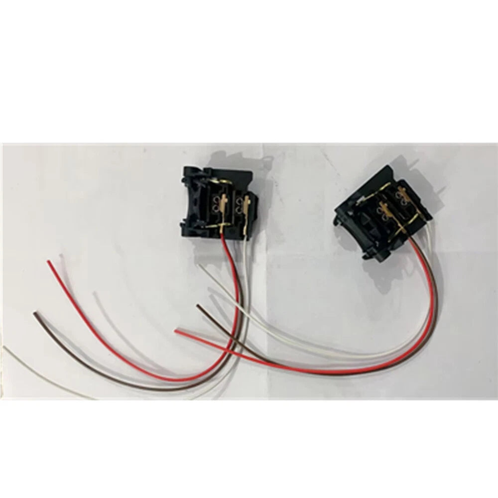 2Pcs H7 Low Beam Light Bulb Base Holder Adapter Harness For Ford Focus MK2 MK3