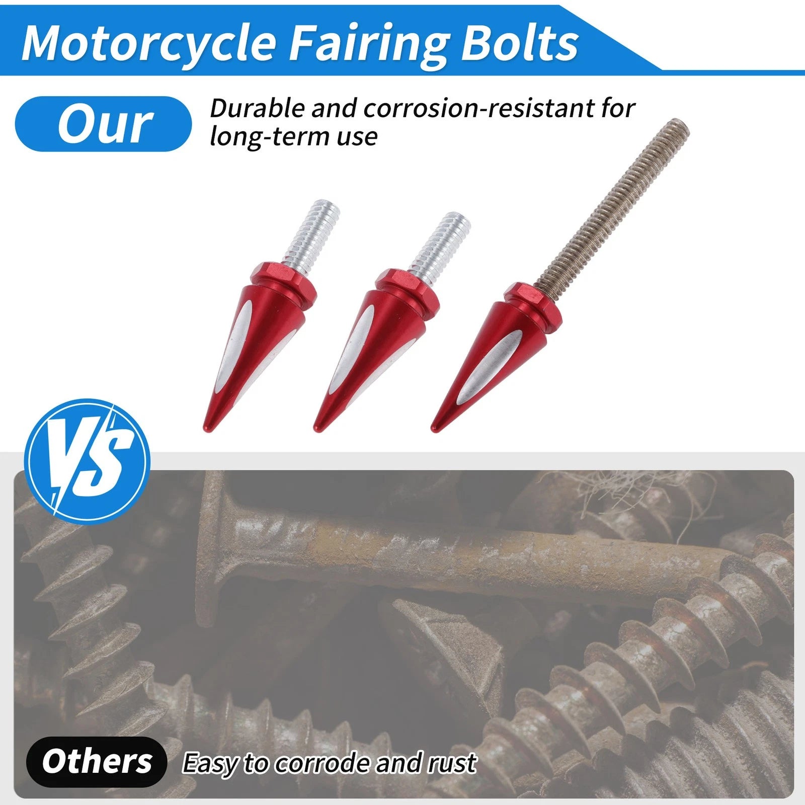 Windshield Bolts for Harley Davidson Touring Street Glide (2014–2023)