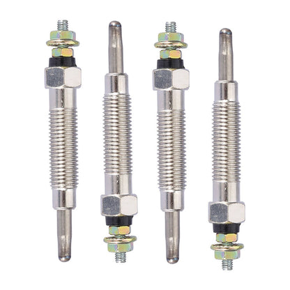 4x Heater Glow Plug For Mitsubishi L200 L300 Challenger 2.5 D TD Diesel MD301950