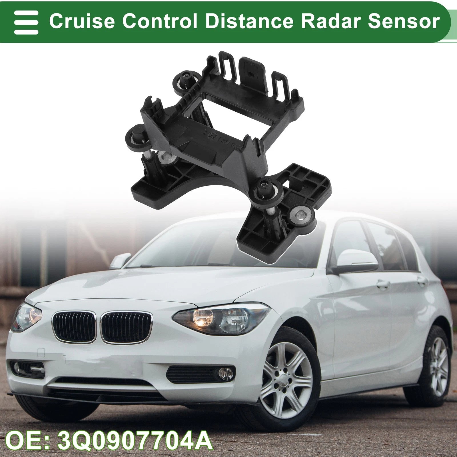 Cruise Control Radar Sensor OEM Replacement for Volkswagen Golf 7 Passat B8 (2015–2018)