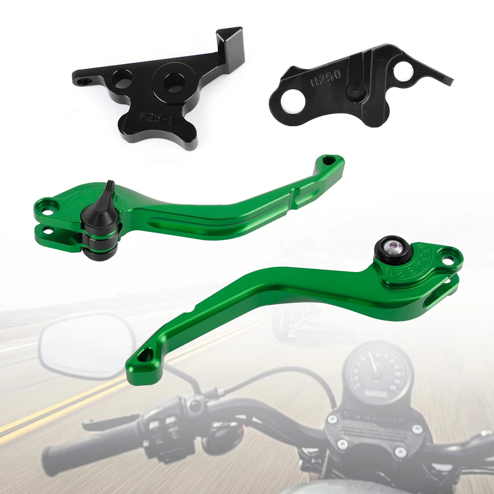 CNC Short Clutch Brake Lever for Honda MSX125 CB300F CBR500R CB500F (2013–2023)