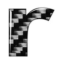 Lowercase Alphabet Letter Decals for Car Badge Emblem (Universal)