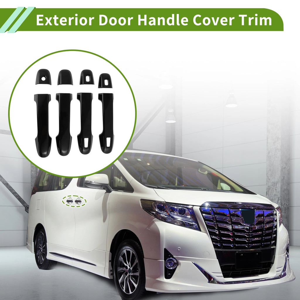 Exterior Door Handle Cover Trim Replacement for Toyota Alphard (2015–2021)