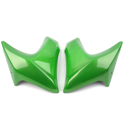 Set of 2 Radiator Cap Fairing Compression Plates for Kawasaki ER6N (2012–2016)
