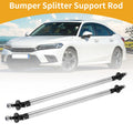 2X Adjustable Front Bumper Lip Splitter Strut for Universal Fit (200mm)