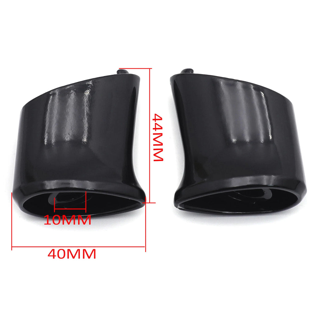 Black Rear Turn Signal Mount Bracket for Harley Dyna FXD (2002–2017)
