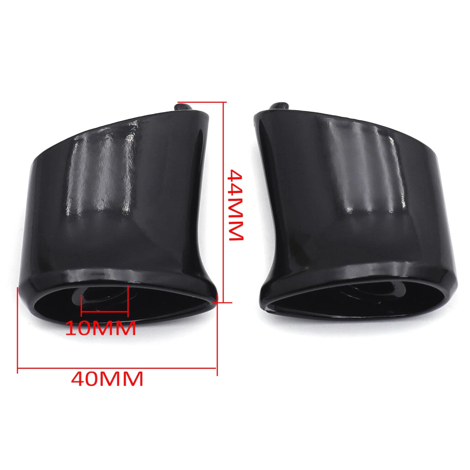 Black Rear Turn Signal Mount Bracket for Harley Dyna FXD (2002–2017)