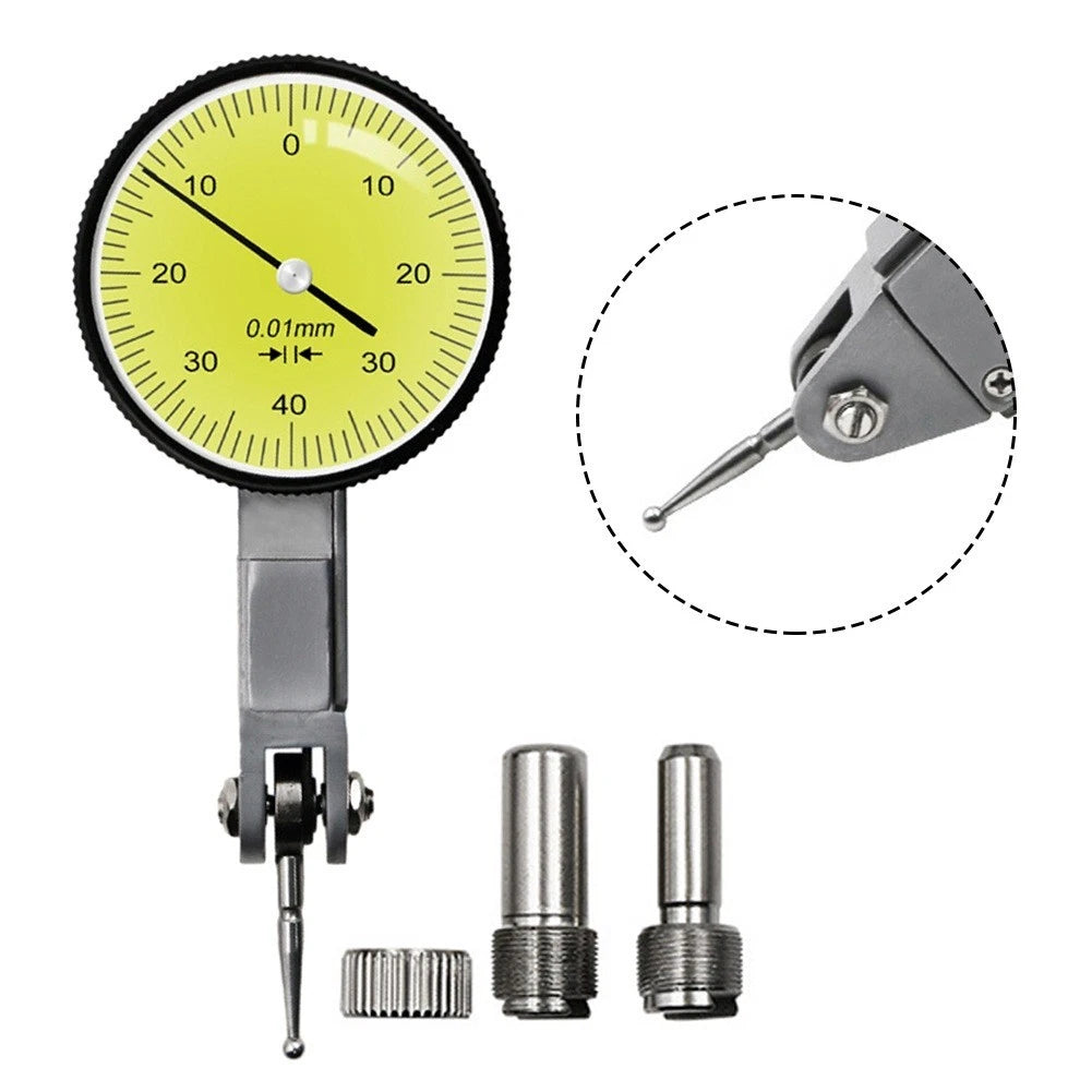 Dial Gauge 0-0.8mm for Measurement (Automatic Rotation, High Sensitivity)