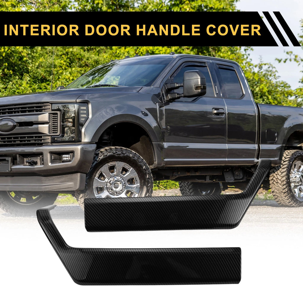 Interior Door Handle Bezel Cover Trims Replacement for Ford F-150 (2021–2024)