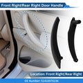 Inner Door Panel Handle for BMW X5 X6 E70 E71 E72 (2007–2013) No. 51416970236 Black