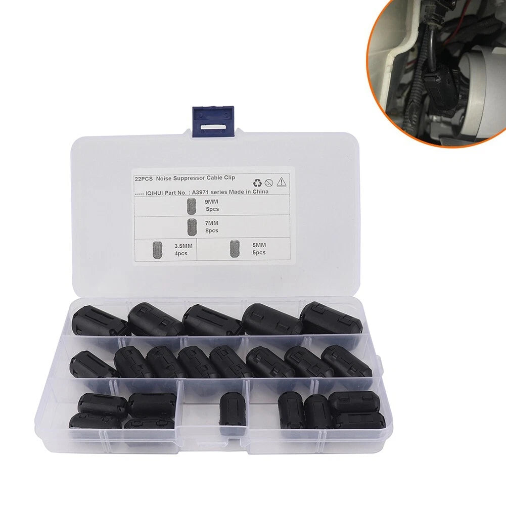 Noise Suppressor Filter for Car DVR Headset Speaker Mouse Cable