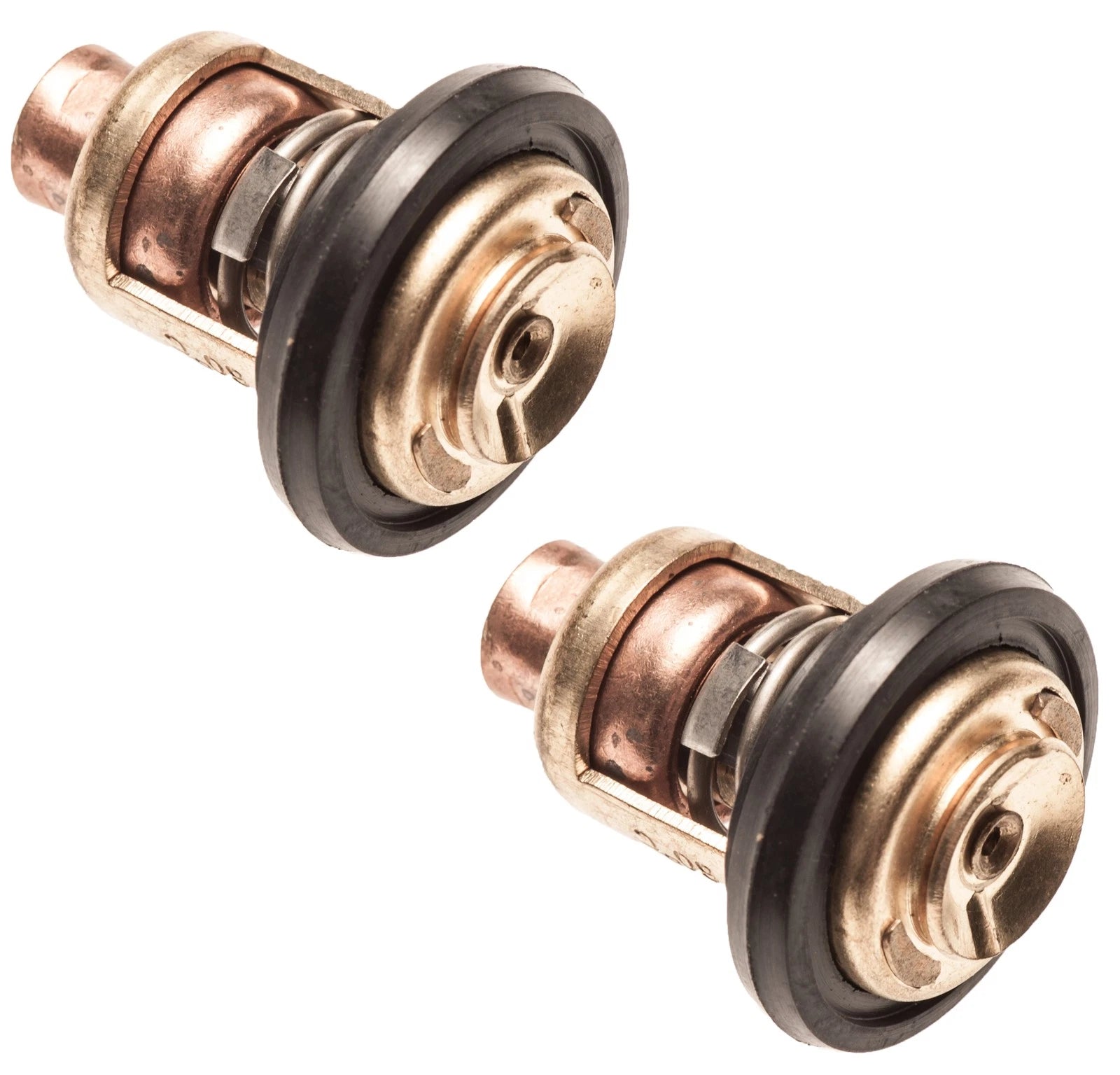 Set of 2 Thermostat & Seal Kit for Mercury Outboard 7.5-250HP (143F, 75692T, 75692Q2)