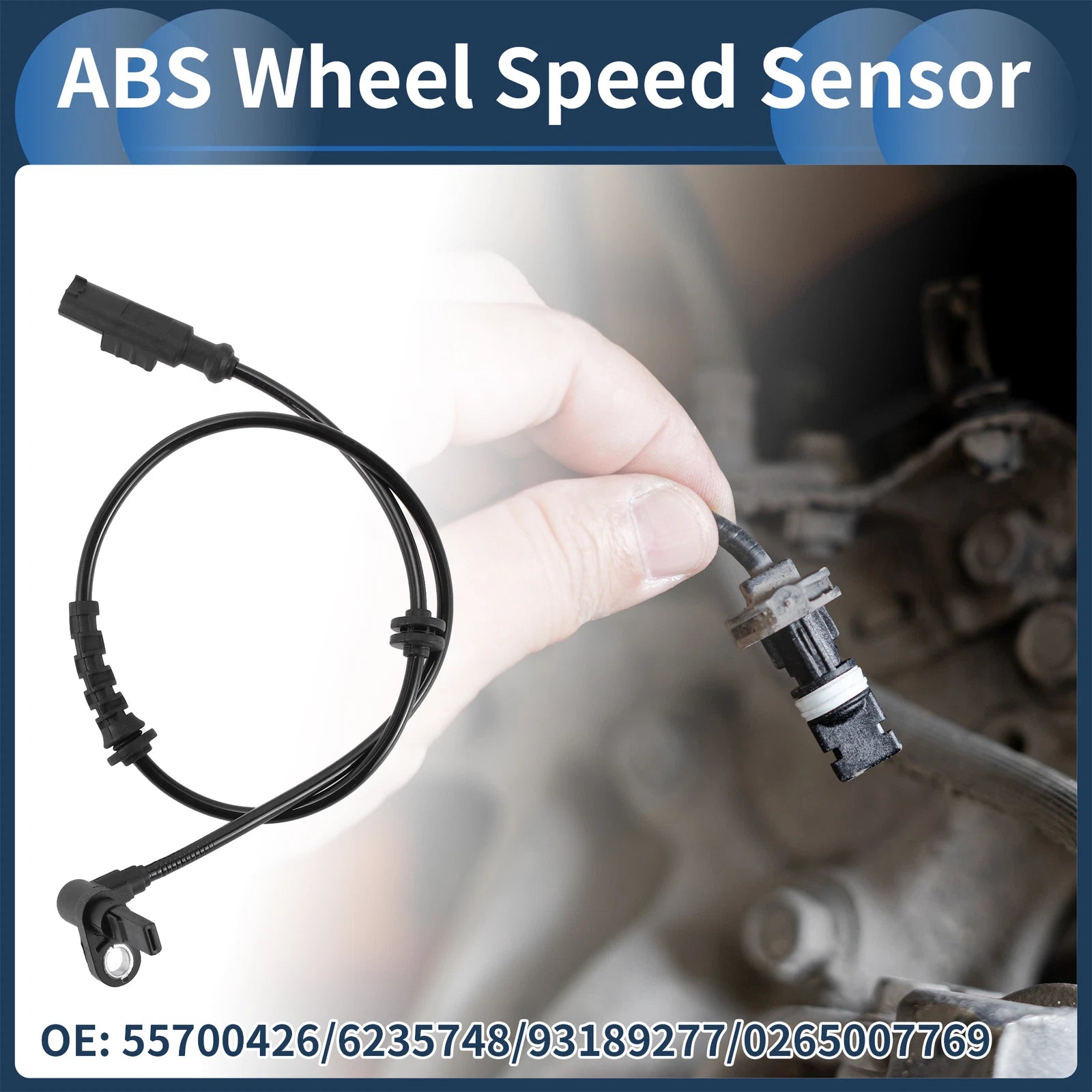 ABS Wheel Speed Sensor for Opel Corsa D (2006–2014) No. 55700426/62, 35748