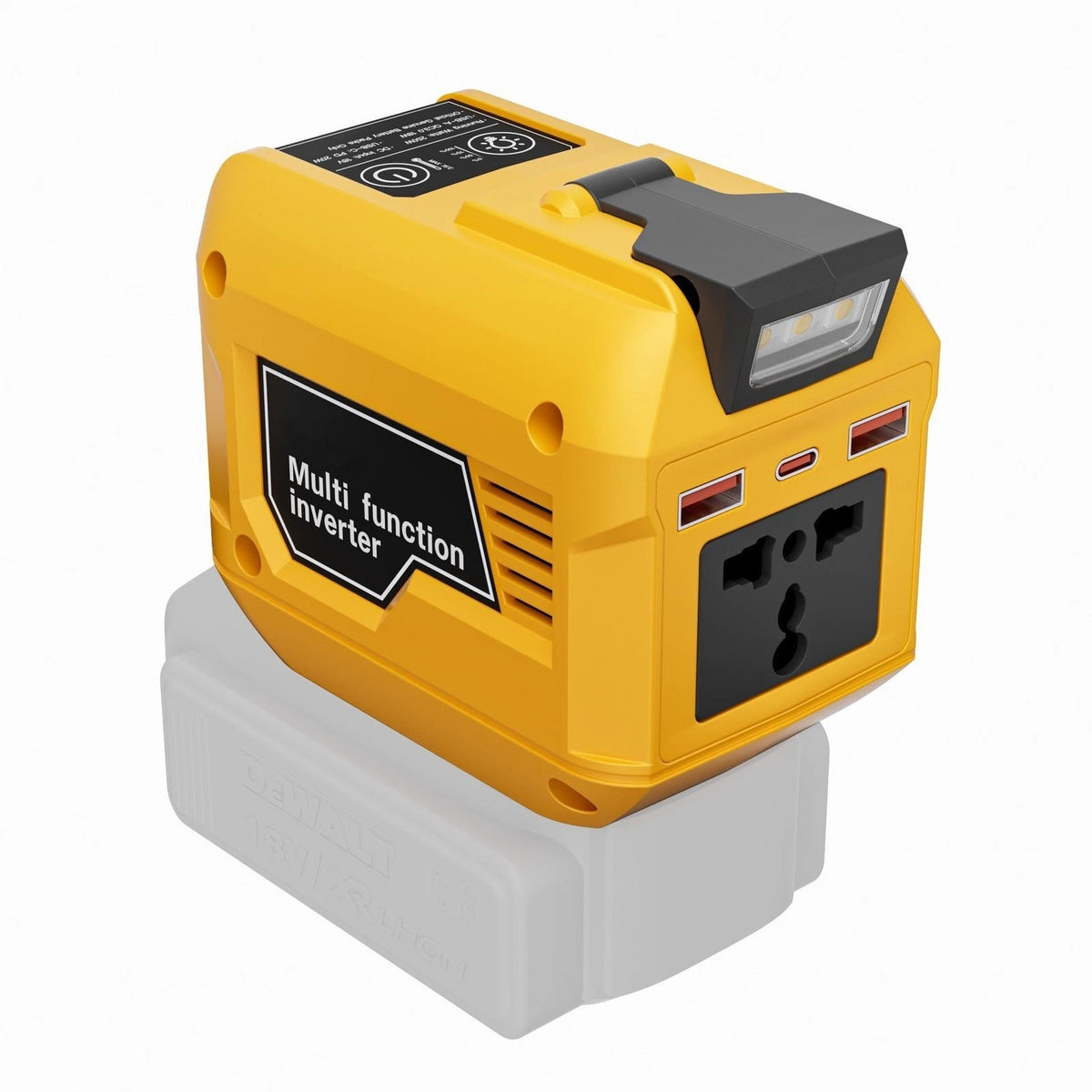 250W Power Inverter for Efficient Tool Operation (USB-C Fast Charging)