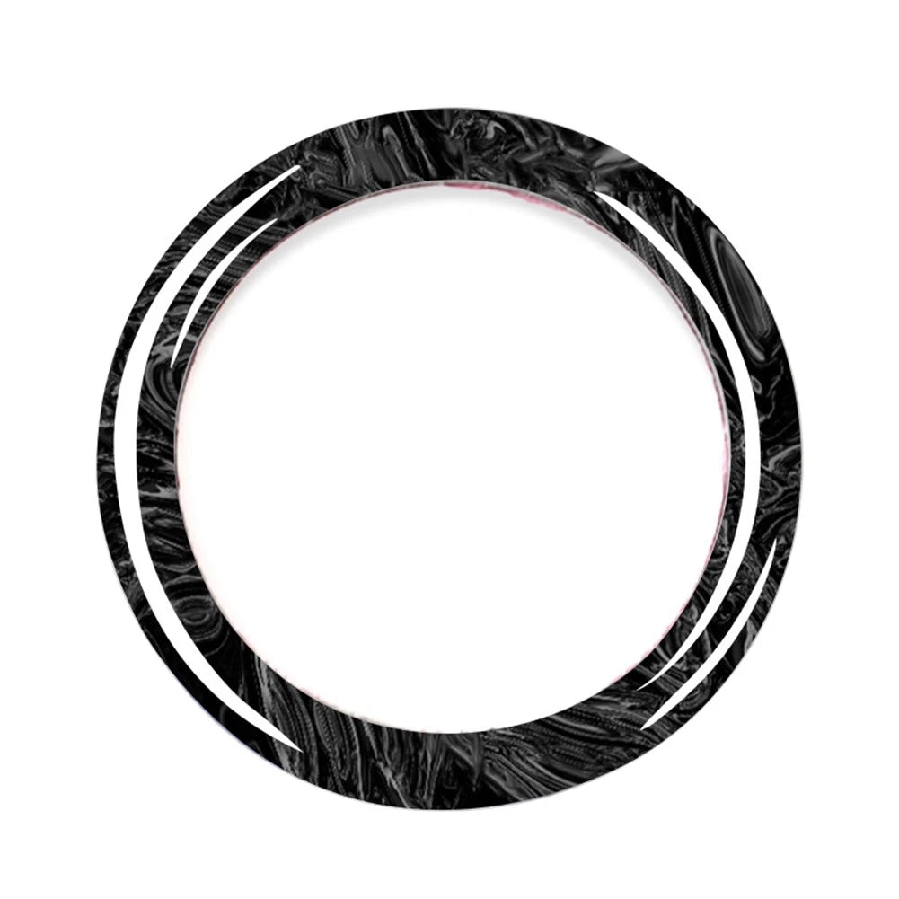 1x Marbling Engine Push Start Button Ring Trim For Benz A B CLA Class W176 W246